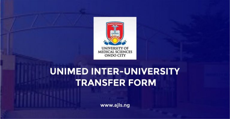 UNIMED Inter-University Transfer Form