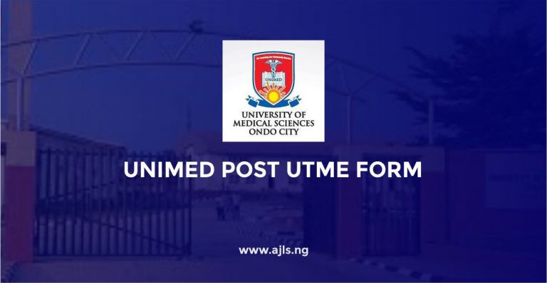 UNIMED Post-UTME Form