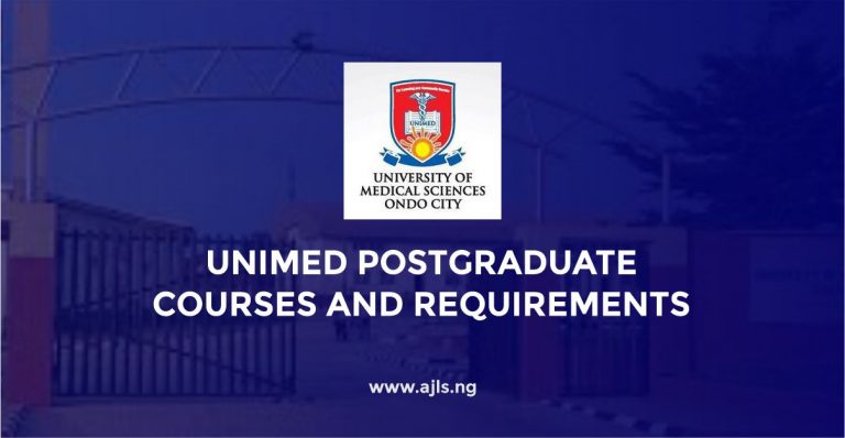UNIMED Postgraduate Courses and Requirements