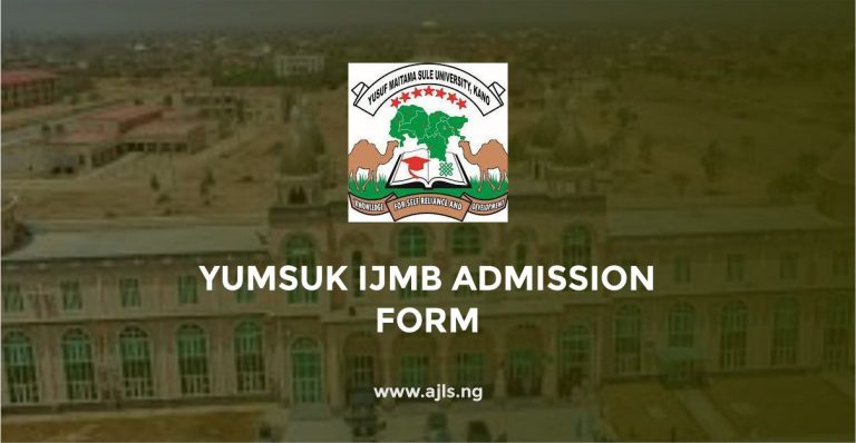 YUMSUK IJMB Admission Form