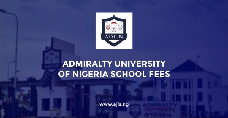 Admiralty University Of Nigeria School Fees