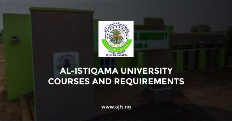 Al-Istiqama University Courses and Requirements