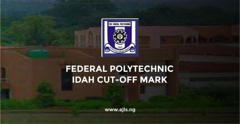 Federal Polytechnic Idah Cut-Off Mark