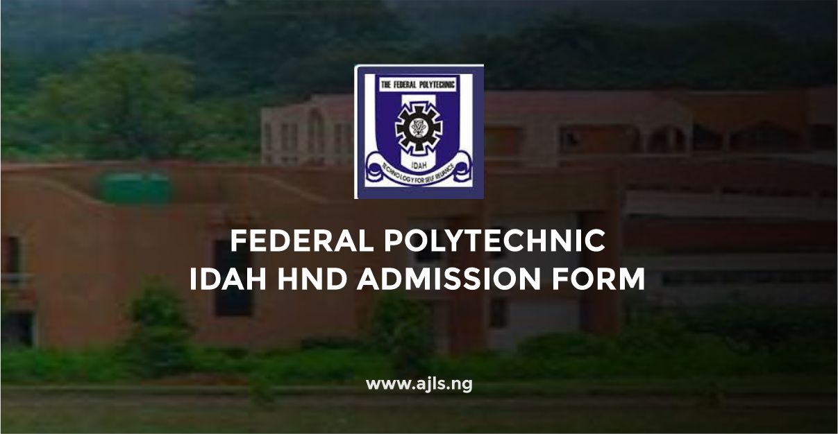 Federal Polytechnic Idah HND Form