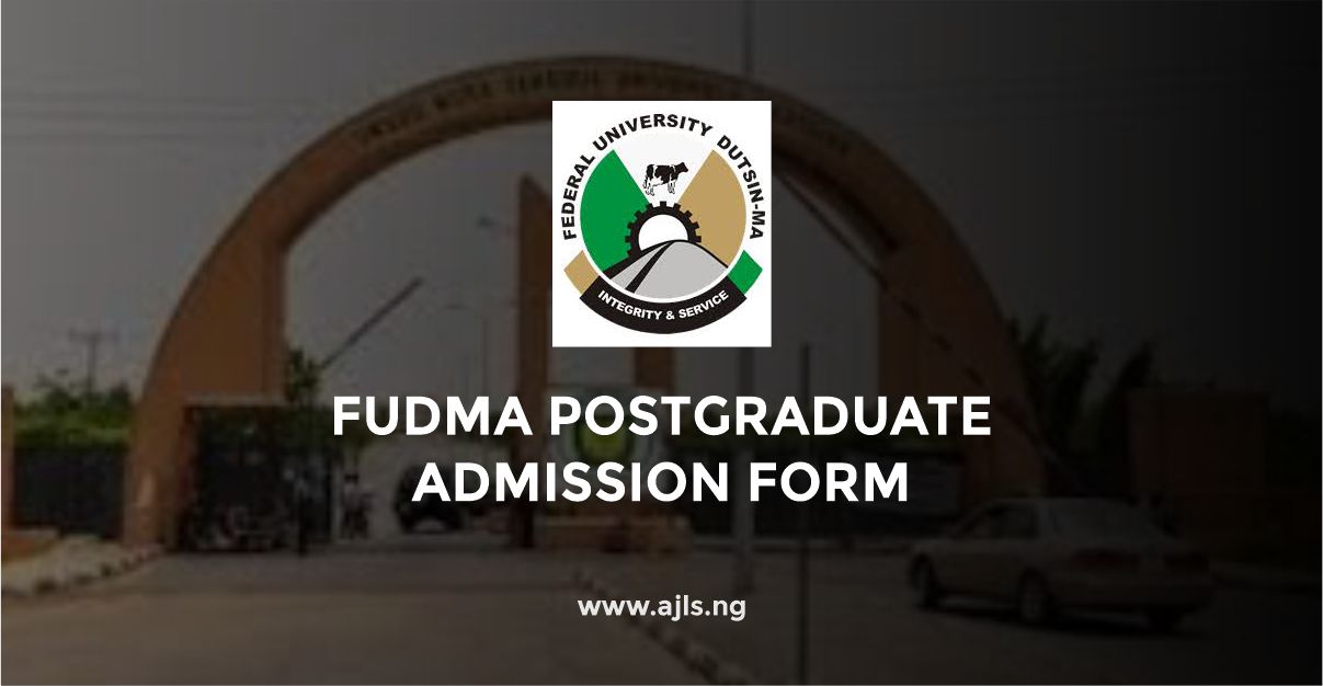 FUDMA Postgraduate Admission Form