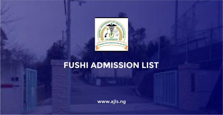 FUSHI Admission List