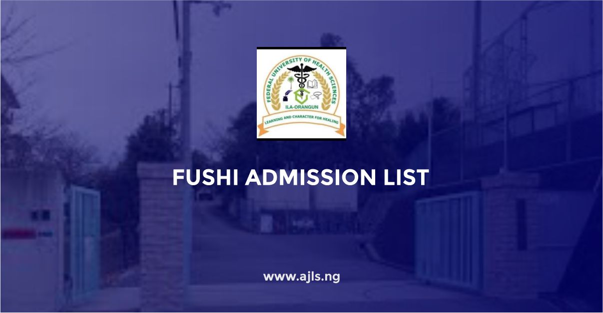 FUSHI Admission List