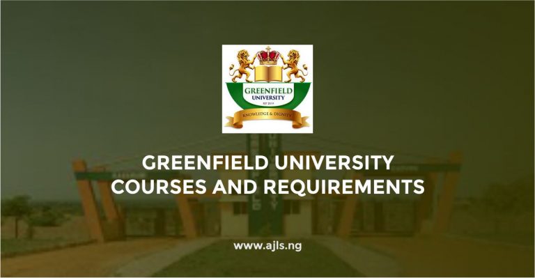 Greenfield University Courses and Requirements