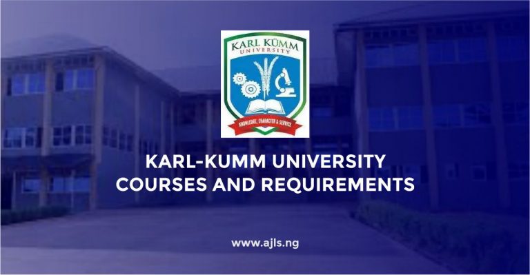 Karl-Kumm University Courses and Requirements