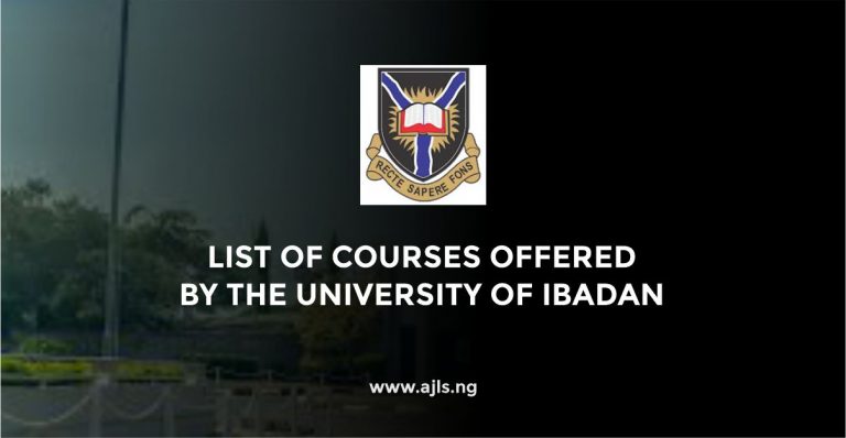 University of Ibadan Courses
