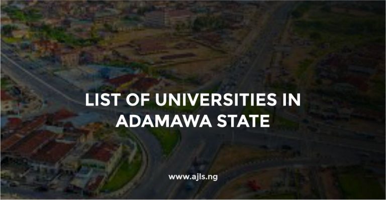 Universities in Adamawa State