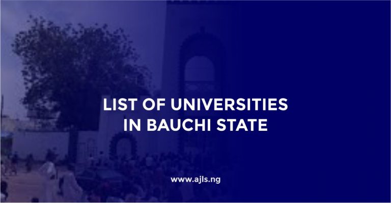 List of Universities in Bauchi State
