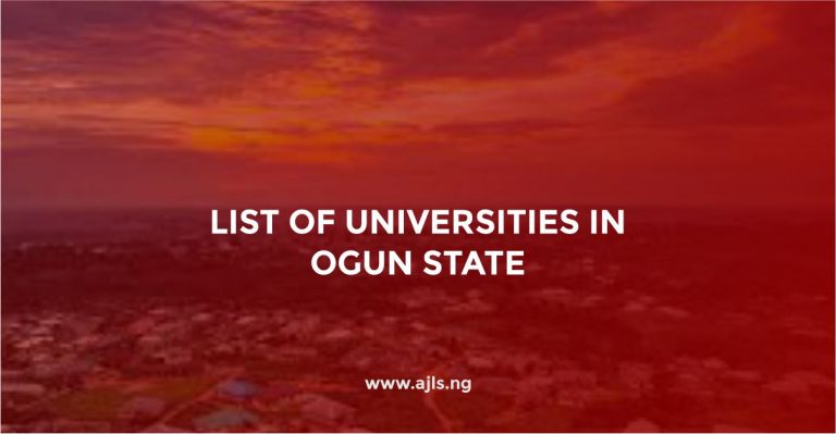 Universities in Ogun State