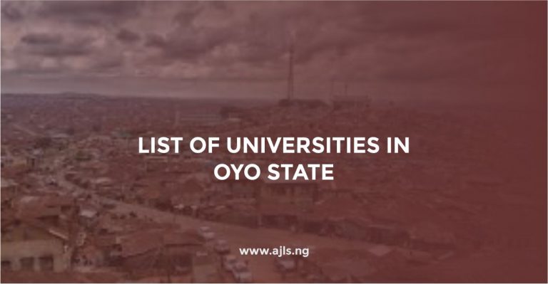 Universities in Oyo State