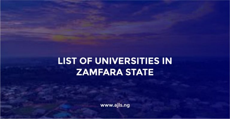 Universities in Zamfara State