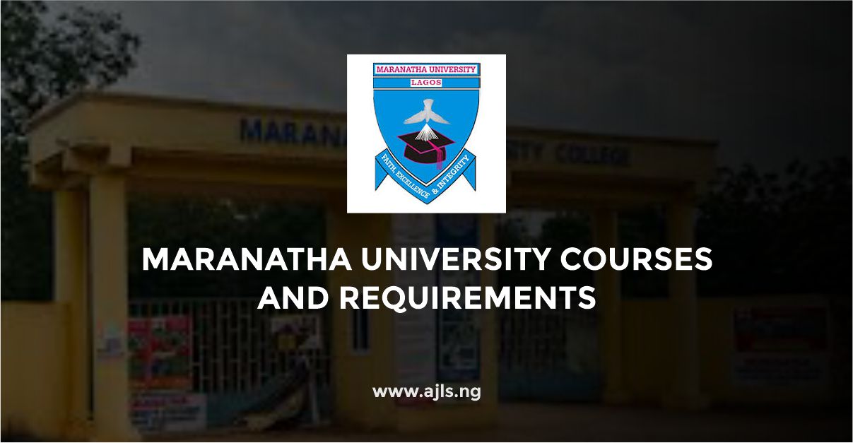 Maranatha University Courses and Requirements