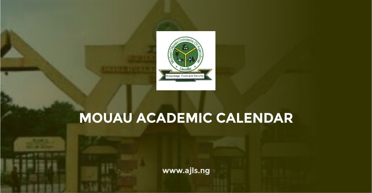 MOUAU Academic Calendar