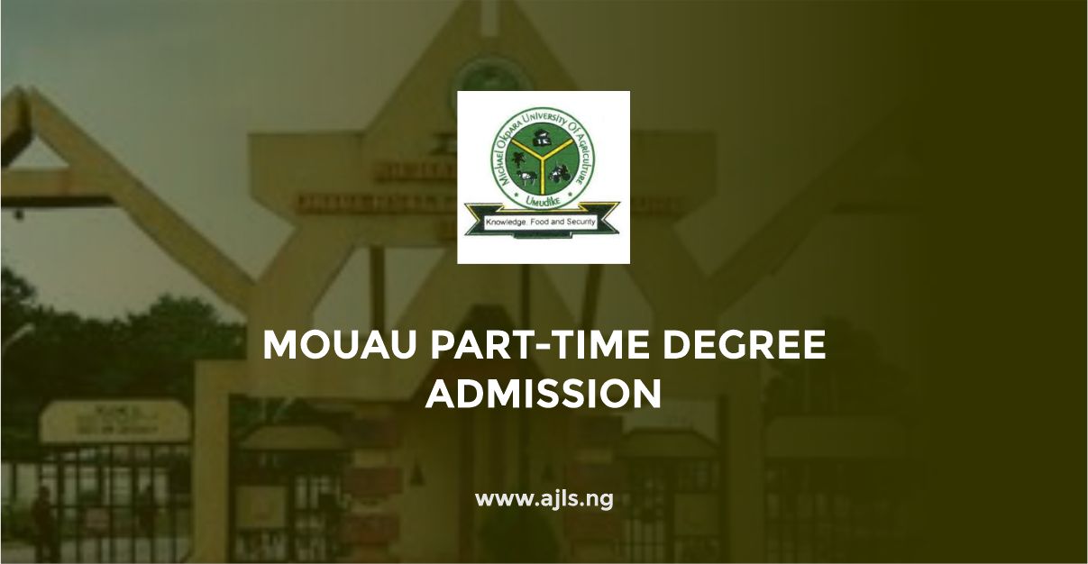 MOUAU Part-Time Degree Admission Form