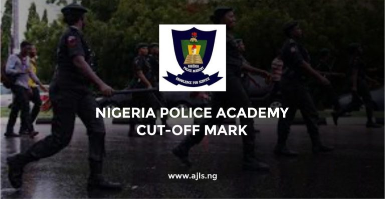 Nigeria Police Academy Cut-Off Mark