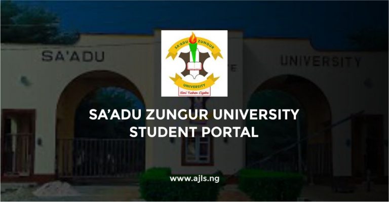 Sa'adu Zungur University Student Portal