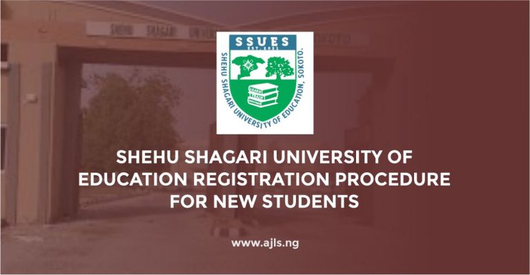 Shehu Shagari University of Education Registration Procedure For New Students