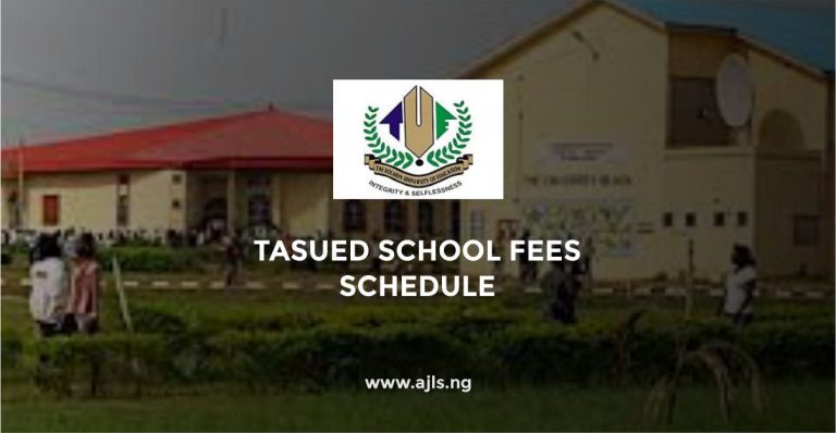TASUED School Fees Schedule