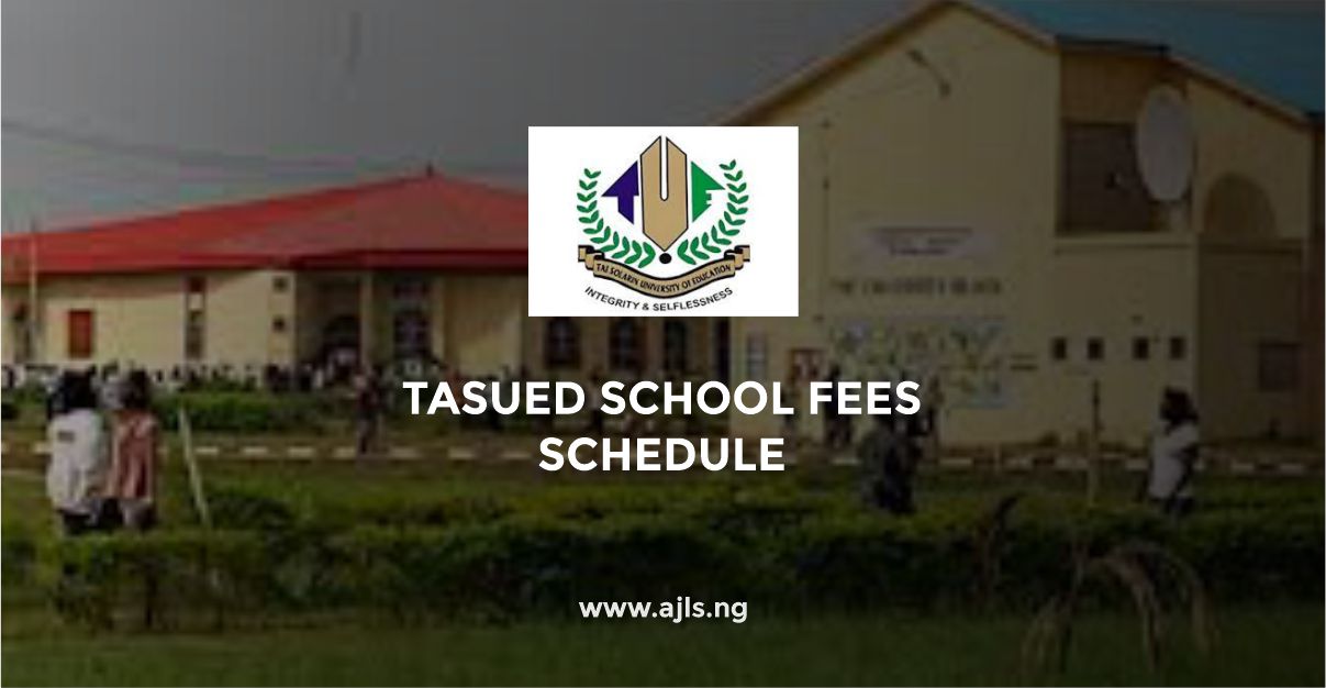 TASUED School Fees Schedule