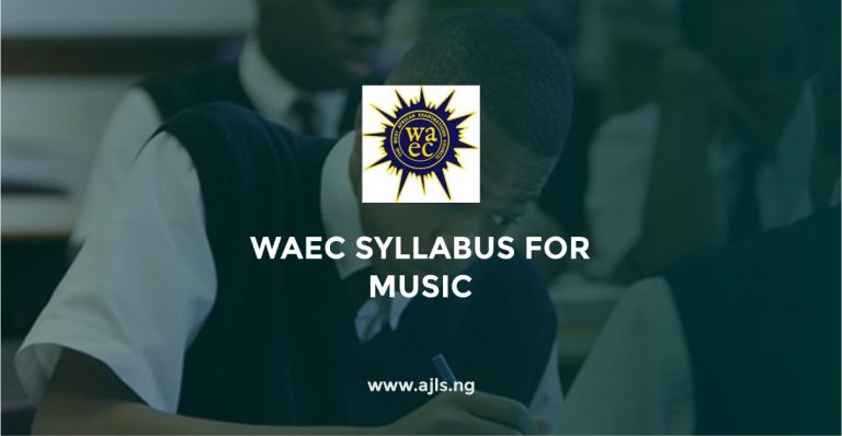 WAEC Syllabus for Music