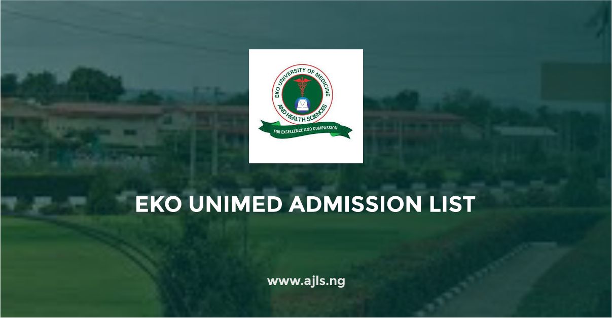 Eko UNIMED Admission List