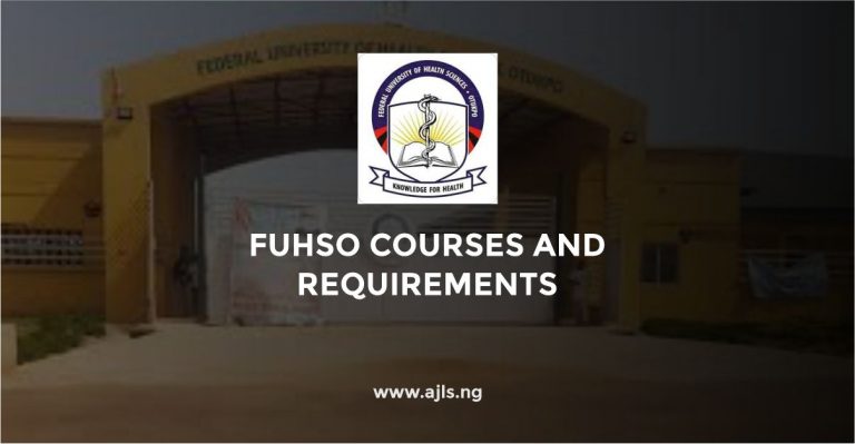 FUHSO Courses and Requirements