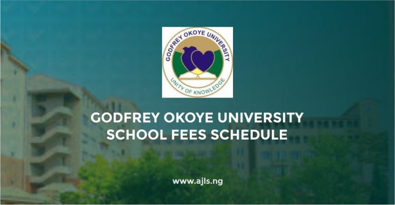 Godfrey Okoye University School Fees
