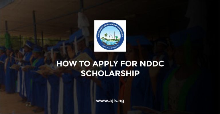 How To Apply For NDDC Scholarship