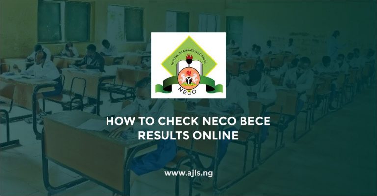 NECO BECE Results