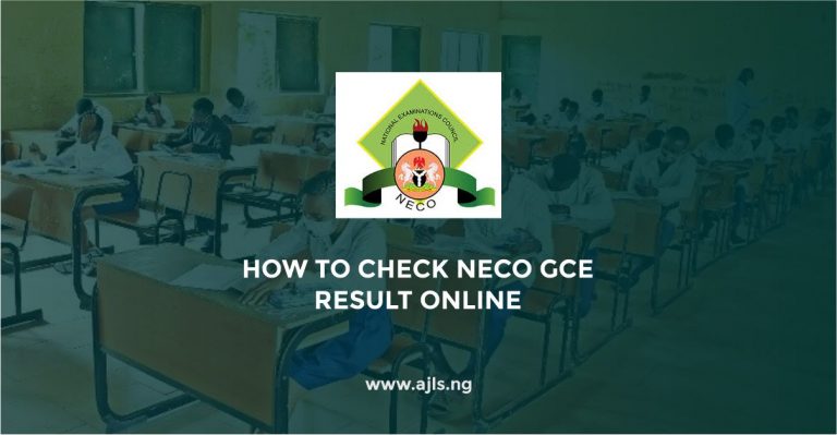 How to Check NECO GCE Result Online