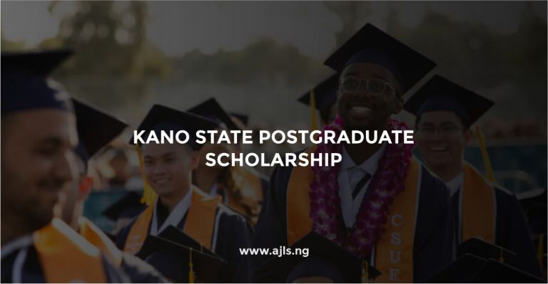 Kano State Postgraduate Scholarship