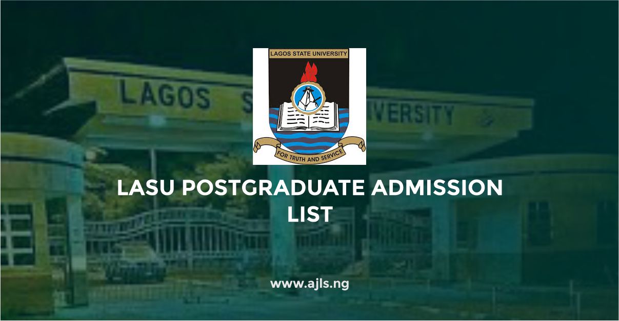 LASU Postgraduate Admission List