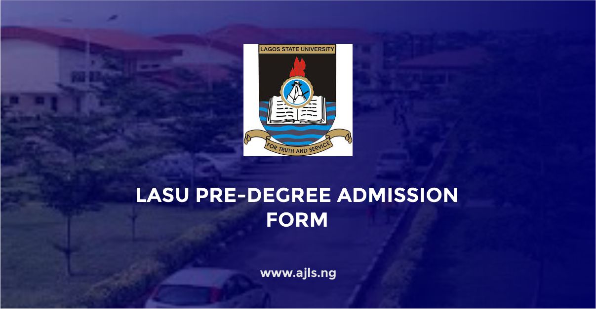 LASU Pre-Degree Admission Form