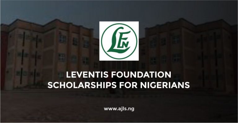 Leventis Foundation Scholarships For Nigerians