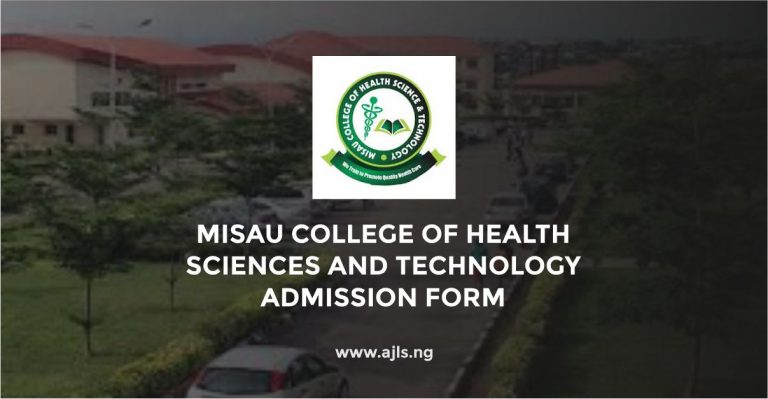 Misau College of Health Sciences and Technology Admission Form