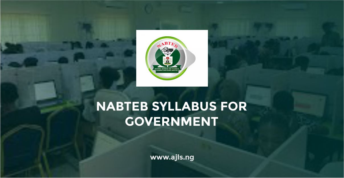 NABTEB Syllabus For Government