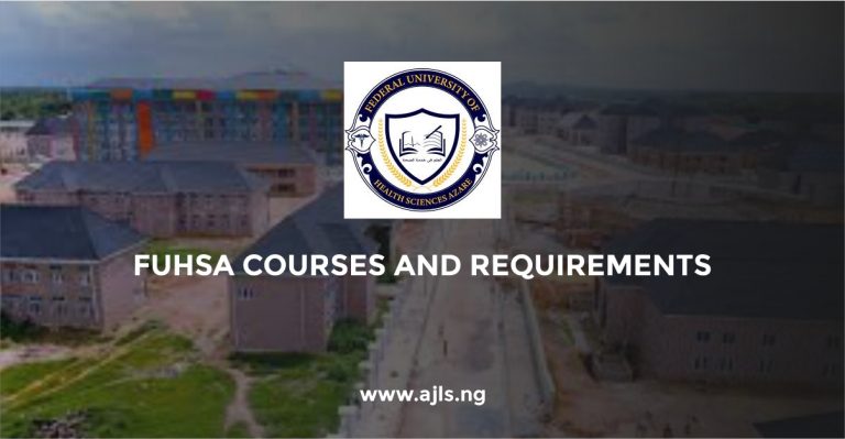 FUHSA Courses and Requirements
