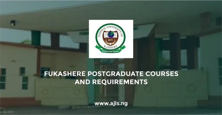 FUKASHERE Postgraduate Courses