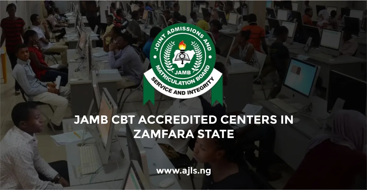JAMB CBT Accredited Centers in Zamfara State