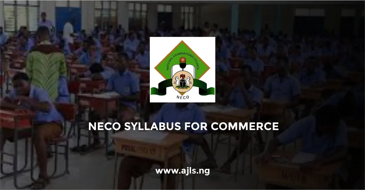 NECO Syllabus For Commerce