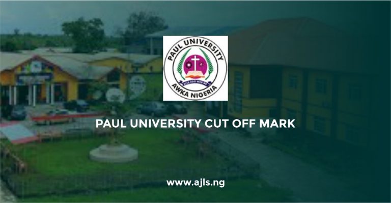 Paul University Cut-Off Mark
