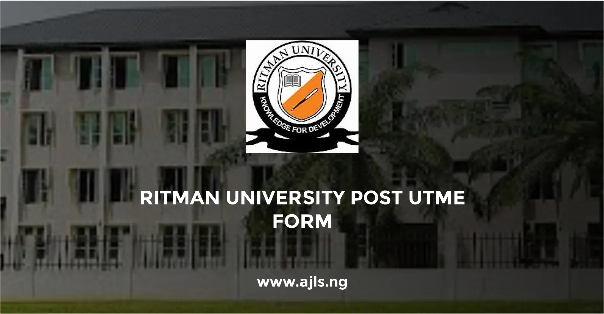 Ritman University Post-UTME Form