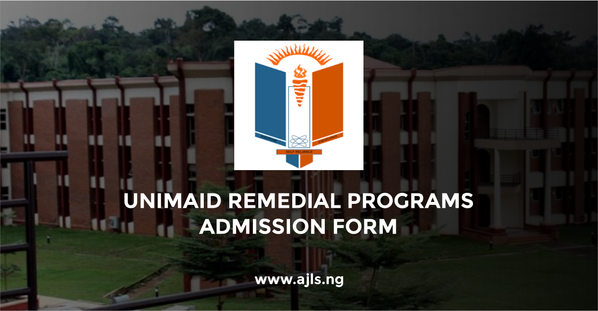 UNIZIK Postgraduate Admission Form
