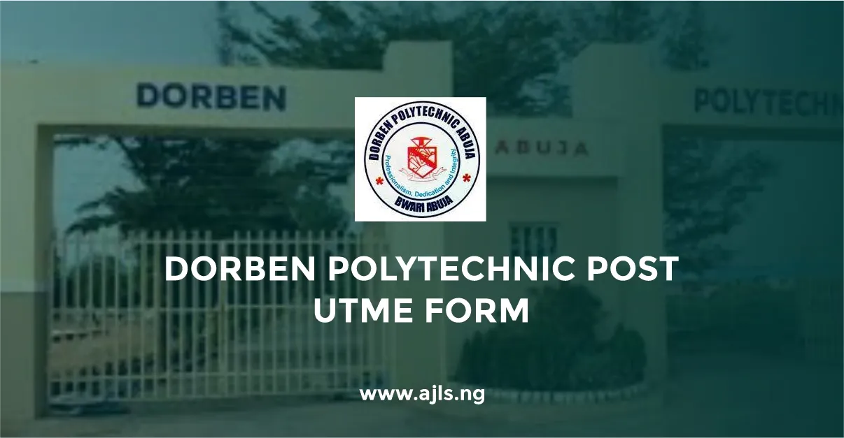 Dorben Polytechnic Post-UTME Form
