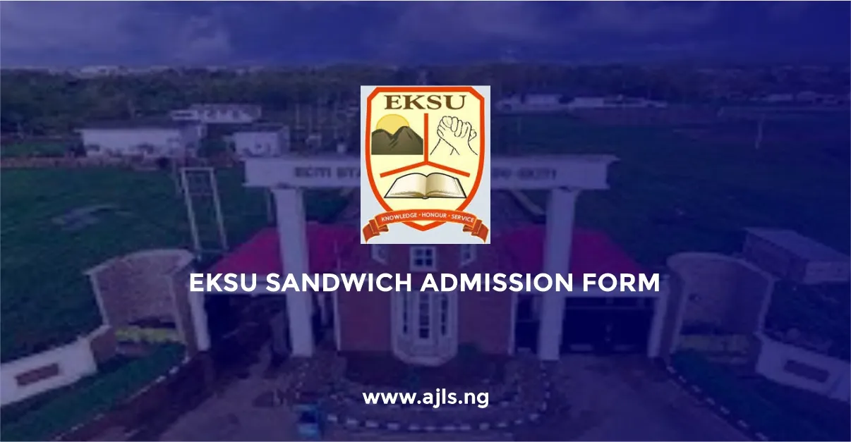 EKSU Sandwich Admission Form