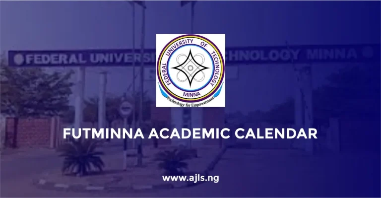 FUTMINNA Academic Calendar